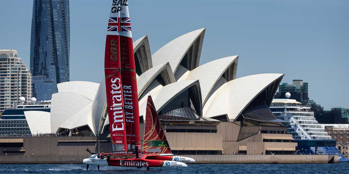 Emirates Title Sponsorship GB SailGP team